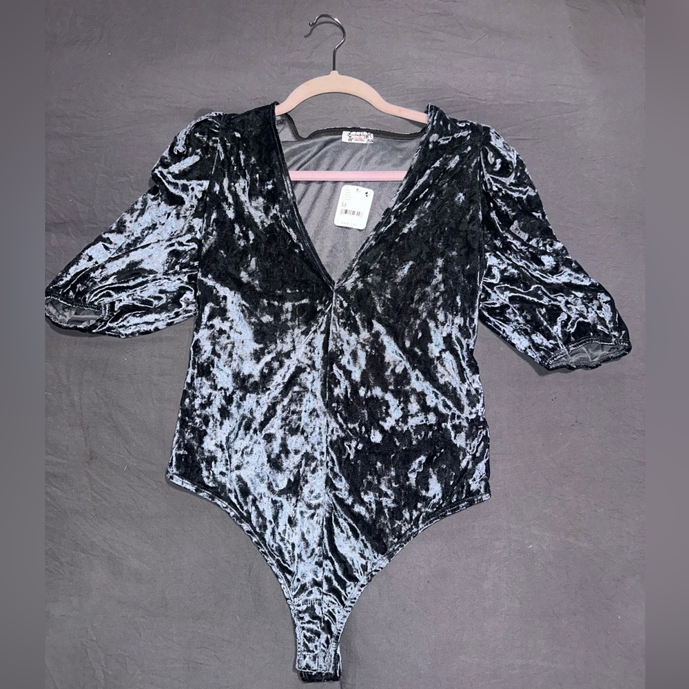 Intimately Free People NWT Grey Body Suit size Medium